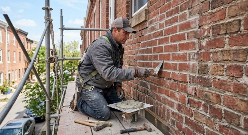 Tuckpointing Service project example